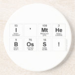 I'mthe
 boss!  Coasters (Sandstone)