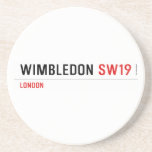 WIMBLEDON  Coasters (Sandstone)