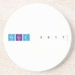 Feliz 2017  Coasters (Sandstone)