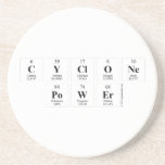 CYCLONE
 POWER  Coasters (Sandstone)