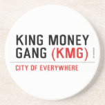 King Money Gang  Coasters (Sandstone)