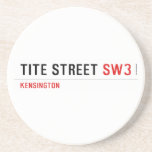 Tite Street  Coasters (Sandstone)