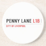 penny lane  Coasters (Sandstone)