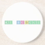 My Birthday  Coasters (Sandstone)