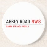 Abbey Road  Coasters (Sandstone)