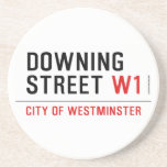downing street  Coasters (Sandstone)