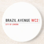 Brazil Avenue  Coasters (Sandstone)