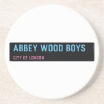 abbey wood boys   Coasters (Sandstone)