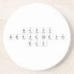 Happy
 Independence
 Day  Coasters (Sandstone)