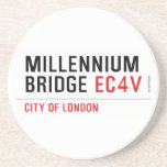 millennium bridge  Coasters (Sandstone)
