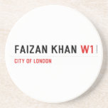 FAIZAN KHAN  Coasters (Sandstone)