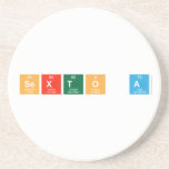 sexto A  Coasters (Sandstone)