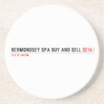 Bermondsey spa buy and sell  Coasters (Sandstone)