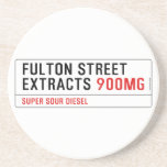 Fulton street Extracts  Coasters (Sandstone)