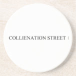 COLLIENATION STREET  Coasters (Sandstone)