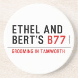 ETHeL and Bert’s  Coasters (Sandstone)