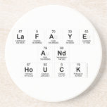LaFaye
 and
 Houck  Coasters (Sandstone)