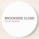 brookside close  Coasters (Sandstone)