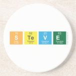Steve  Coasters (Sandstone)