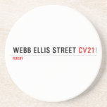 Webb Ellis Street  Coasters (Sandstone)