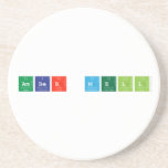 Amber Mell  Coasters (Sandstone)