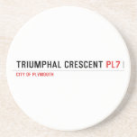 Triumphal Crescent  Coasters (Sandstone)