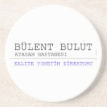 BÜLENT BULUT  Coasters (Sandstone)