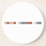 Happy Birthday James   Coasters (Sandstone)