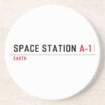 Space Station  Coasters (Sandstone)