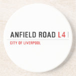 Anfield road  Coasters (Sandstone)