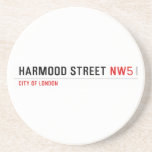 Harmood street  Coasters (Sandstone)