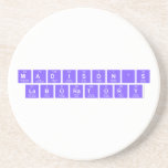 MADISON'S
 LABORATORY  Coasters (Sandstone)