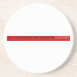 Boomieworld till the world end  Coasters (Sandstone)