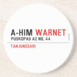 A-HIM  Coasters (Sandstone)