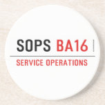 SOPS  Coasters (Sandstone)