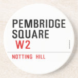 PEMBRIDGE  SQUARE    Coasters (Sandstone)