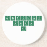 abdullah
 khan
   a   Coasters (Sandstone)