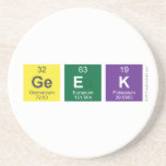 Geek  Coasters (Sandstone)