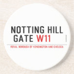 notting hill  gate  Coasters (Sandstone)