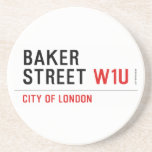 baker street  Coasters (Sandstone)
