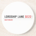 Lordship lane  Coasters (Sandstone)