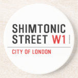 Shimtonic Street  Coasters (Sandstone)