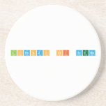 Lorenzo sei scemo  Coasters (Sandstone)