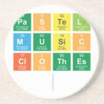 Pastel 
 music
 clothes
   Coasters (Sandstone)