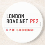 London Road.Net  Coasters (Sandstone)