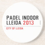 PADEL INDOOR LLEIDA  Coasters (Sandstone)