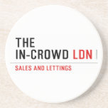 The  In-Crowd  Coasters (Sandstone)