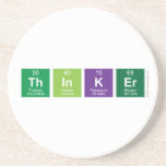 thinker  Coasters (Sandstone)
