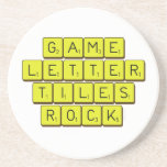 Game
 Letter
 Tiles
 ROCK!  Coasters (Sandstone)
