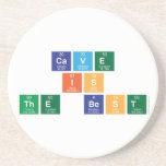 Cave
 Is
 The best  Coasters (Sandstone)